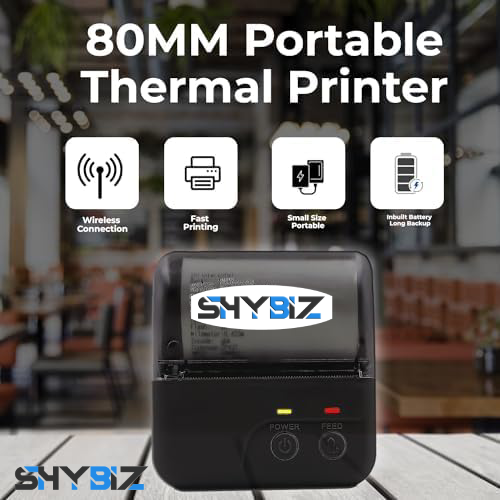 ShyBiz 80mm Portable Thermal Printer